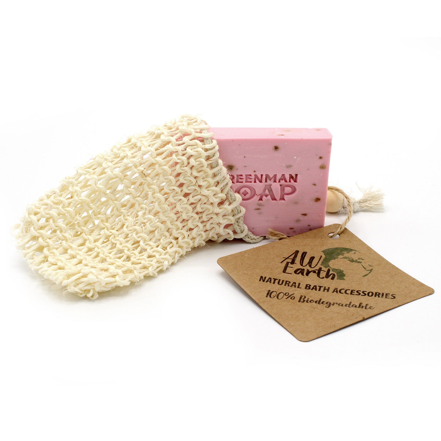 -1-Nature Soap Bag - Sisal-1