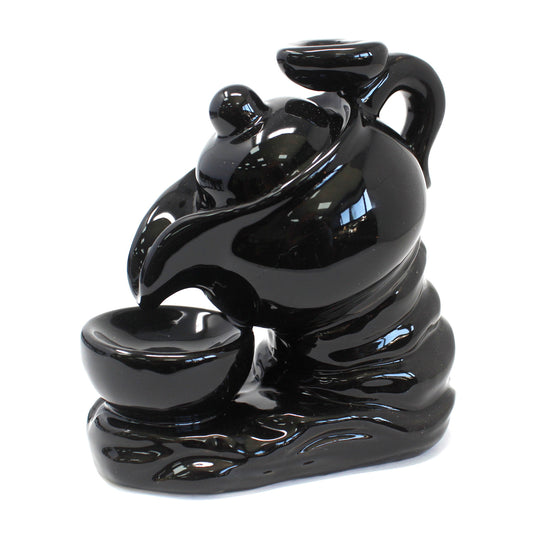 --Backflow Incense Burner - Tea Pot-