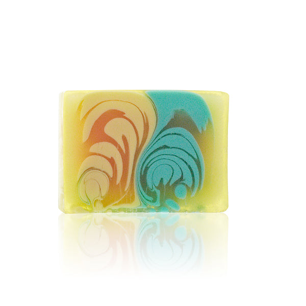 -1-Handcrafted Soap Slice  100g  - Melon-1