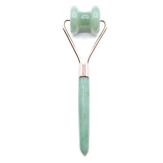 --Gemstone Jawline Roller - Jade-