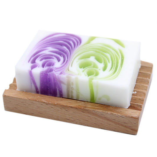 --Handcrafted Soap 100g Slice  - Dewberry-