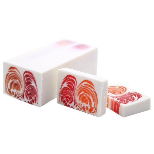 --Handcrafted Soap 100g Slice  - Grapefruit-