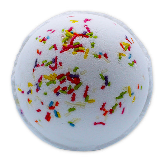 --Rainbow Bath Bomb - Summer Peonies-