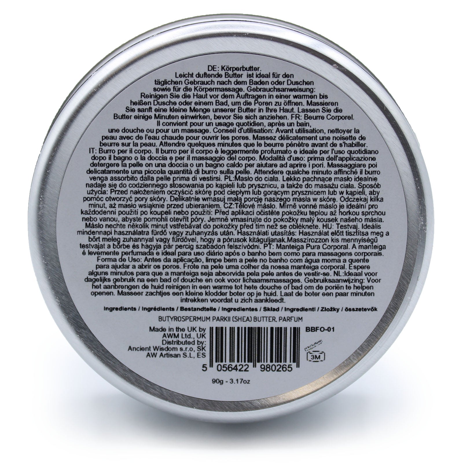 -1-Scented Shea Body Butter 90g - Sleepy Coconut-1