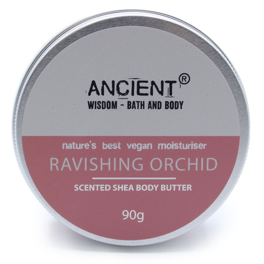 --Scented Shea Body Butter 90g - Ravishing Orchid-