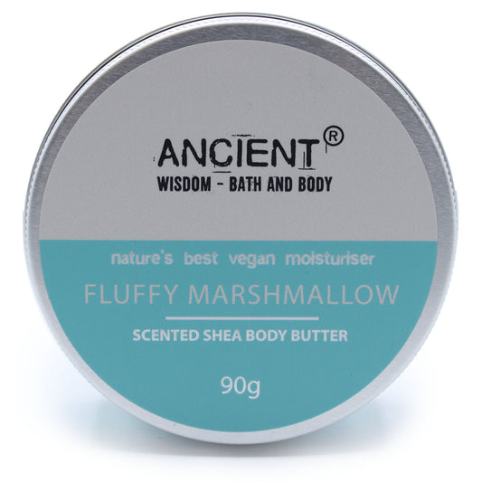 --Scented Shea Body Butter 90g - Fluffy Mashmallow-