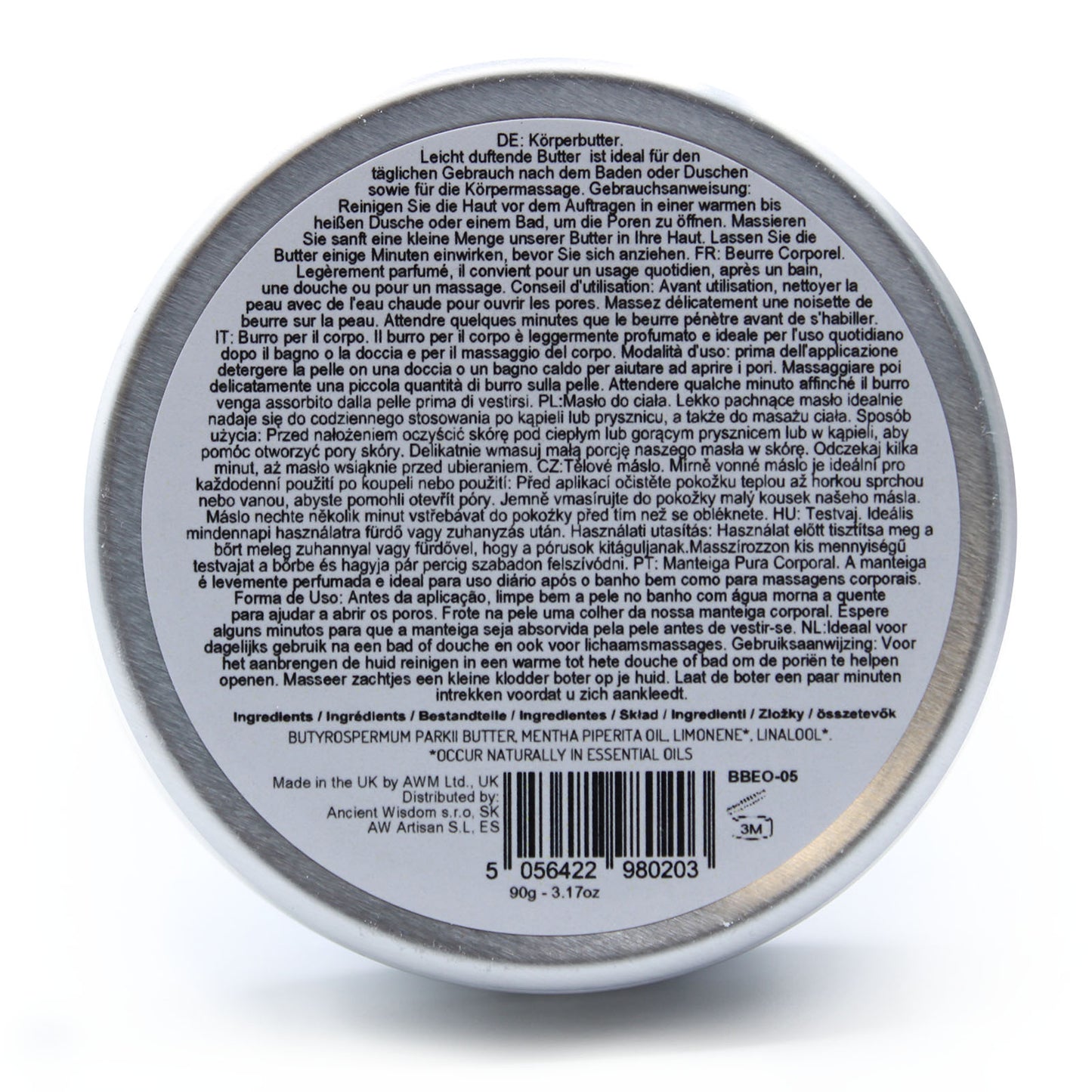 -3-Aromatherapy Shea Body Butter 90g - Peppermint-3