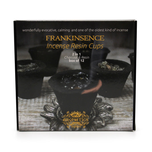 --Box of 12 Resin Cups - Frankincense-