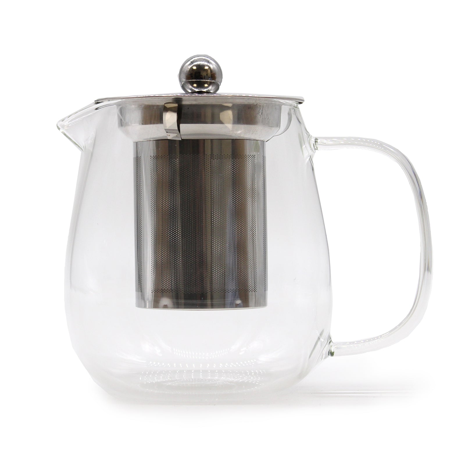 --Glass Infuser Teapot - Contemporary - 550ml-