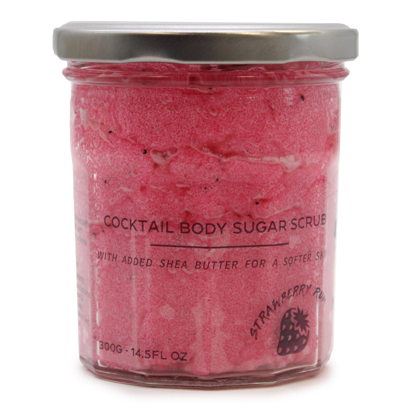 --Fragranced Sugar Body Scrub - Strawberry Rum 300g-