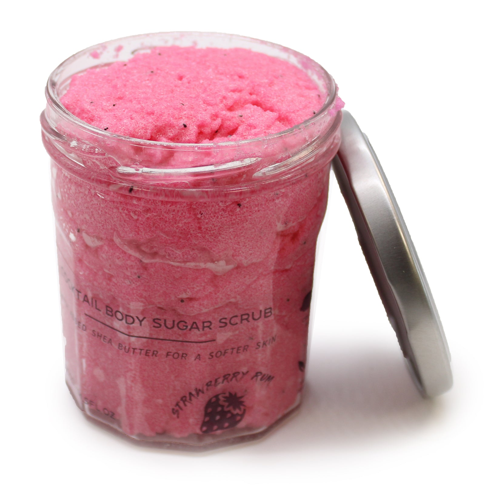 -1-Fragranced Sugar Body Scrub - Strawberry Rum 300g-1