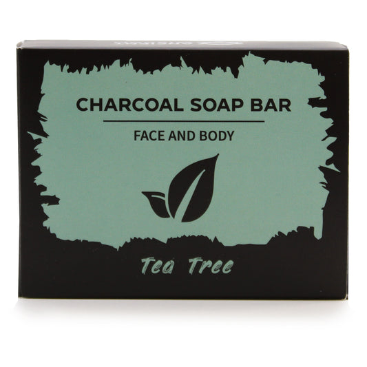 --Charcoal Soap 85g - Tea Tree-