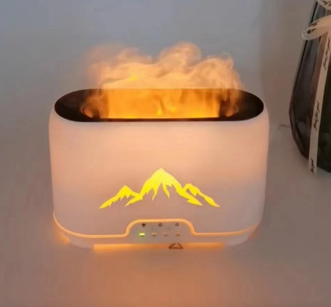 -1-Himalayas Aroma Diffuser - USB-C - Remote control - Flame Effect-1