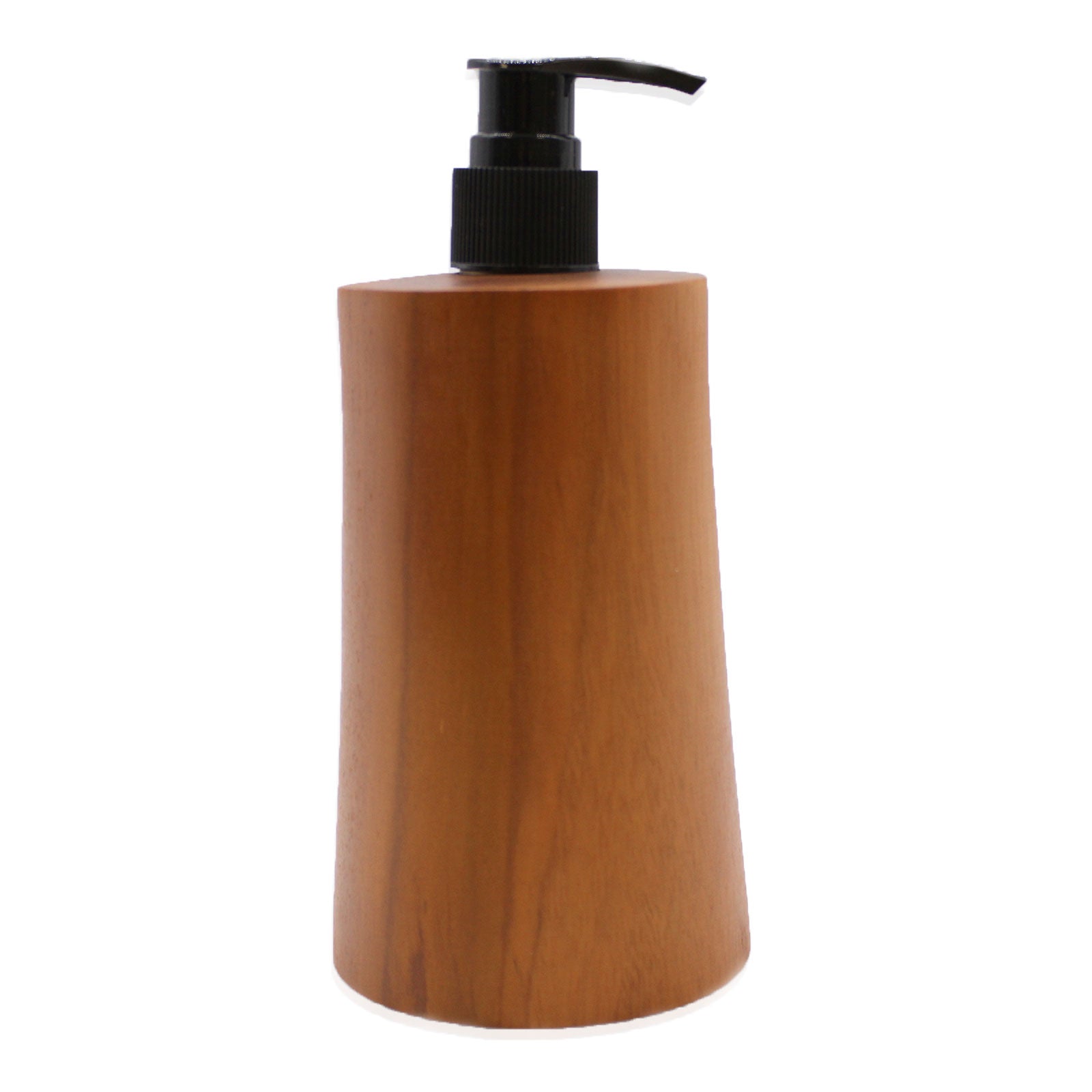 --Natural Teakwood Soap Dispenser - Taper-