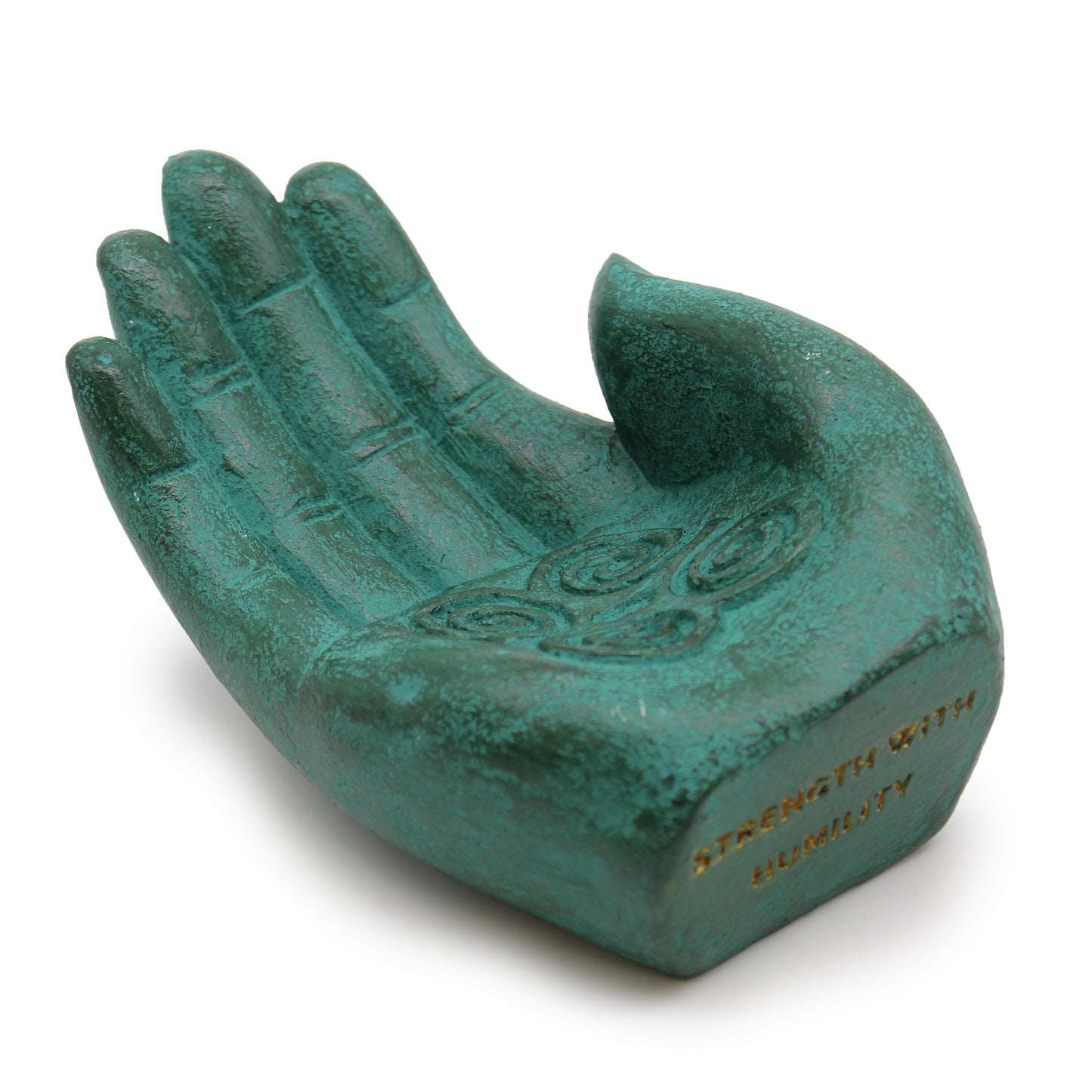 --Hand Incense Burner - Strength (green)-