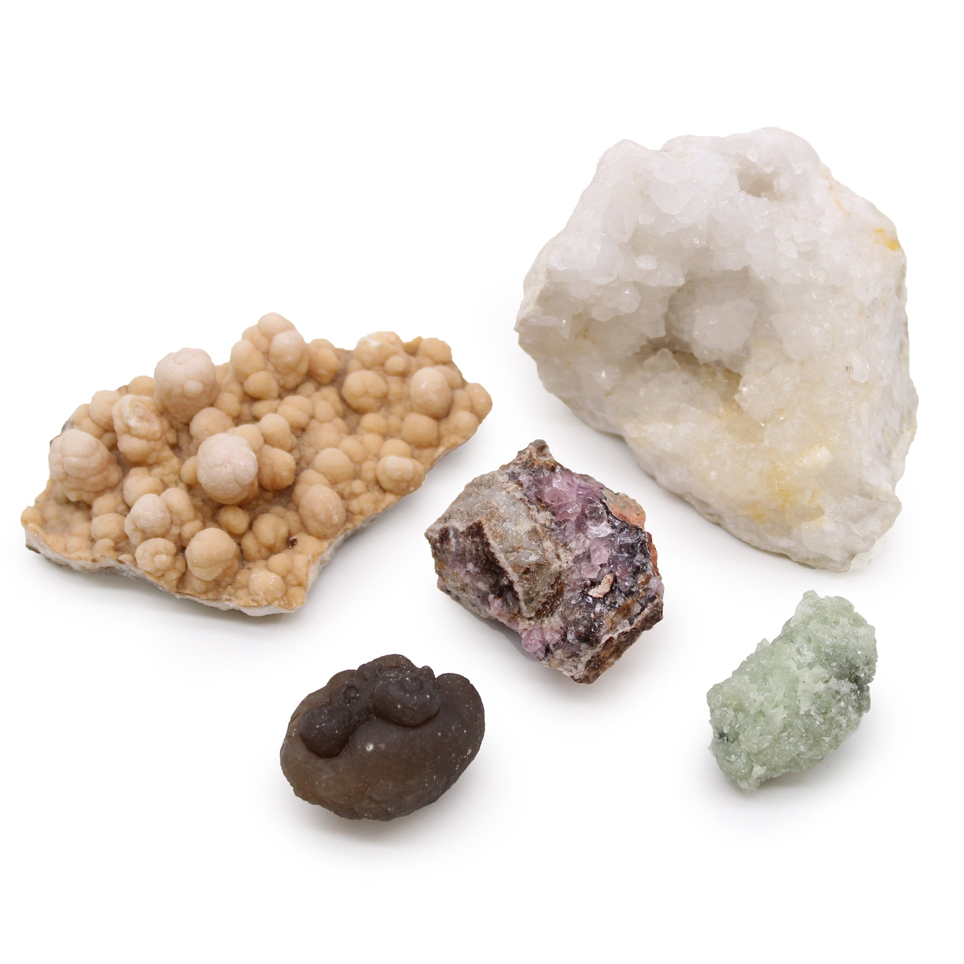 --Rare Mineral Specimens - Pack of 5 - Mix 1-