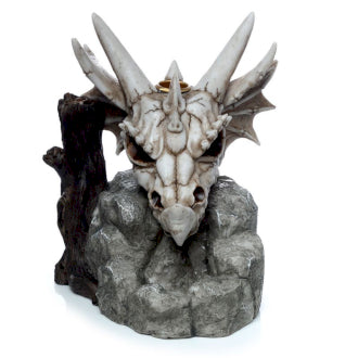 --Dragon Skull Backflow Incense Burner-