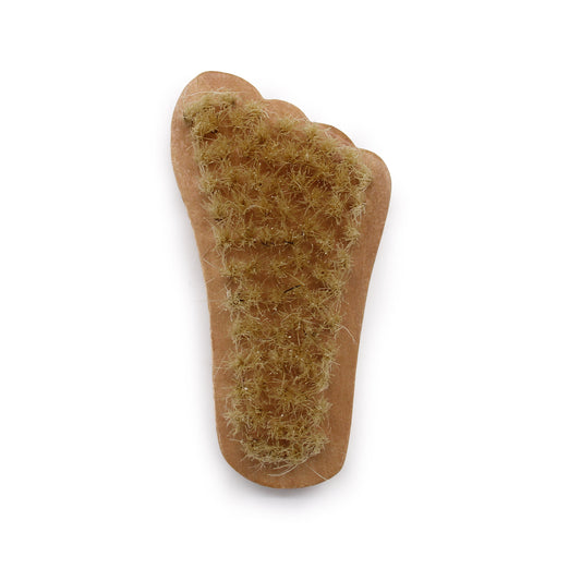 --Mini Foot Shaped Brush-