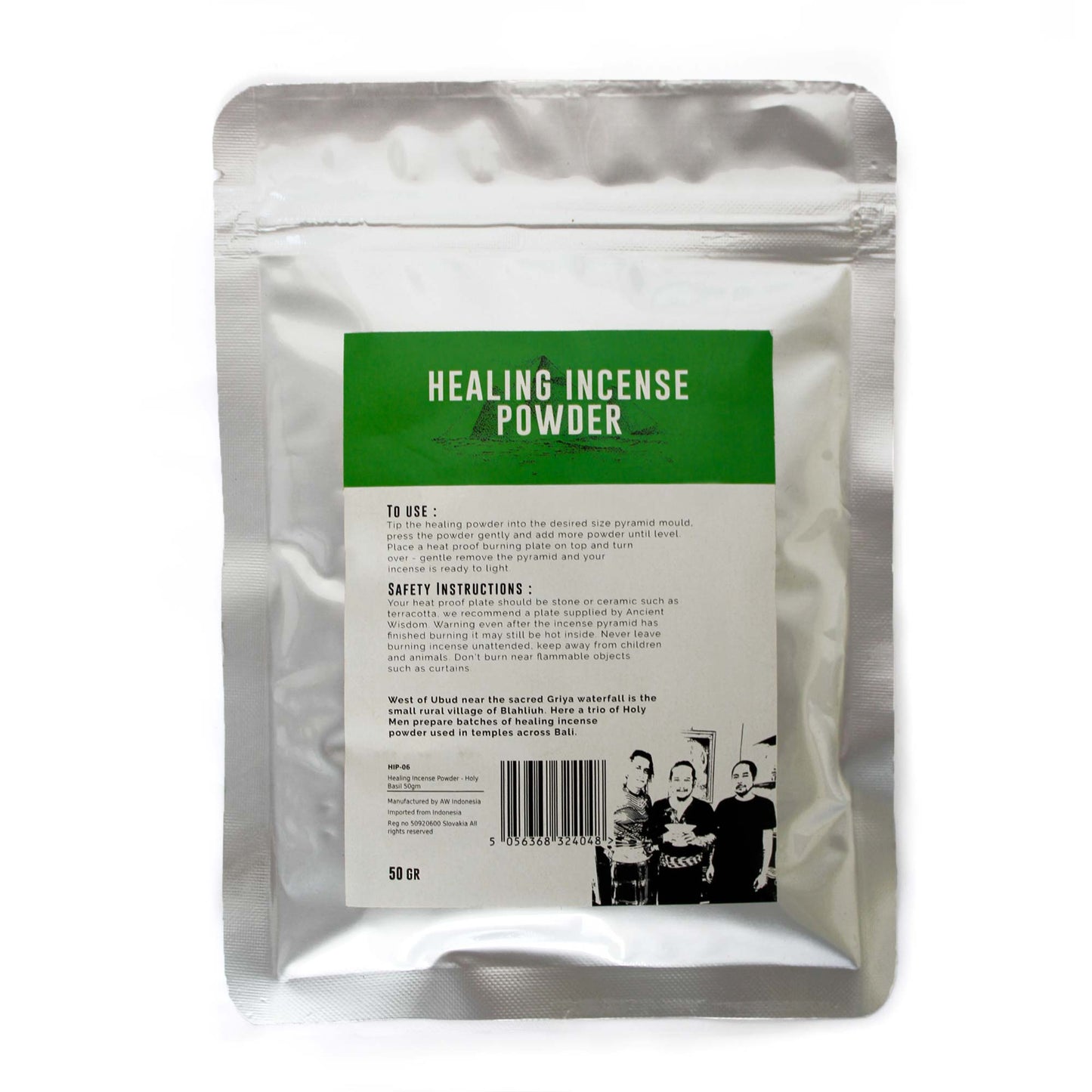 -2-Healing Incense Powder - Holy Basil 50gm-2