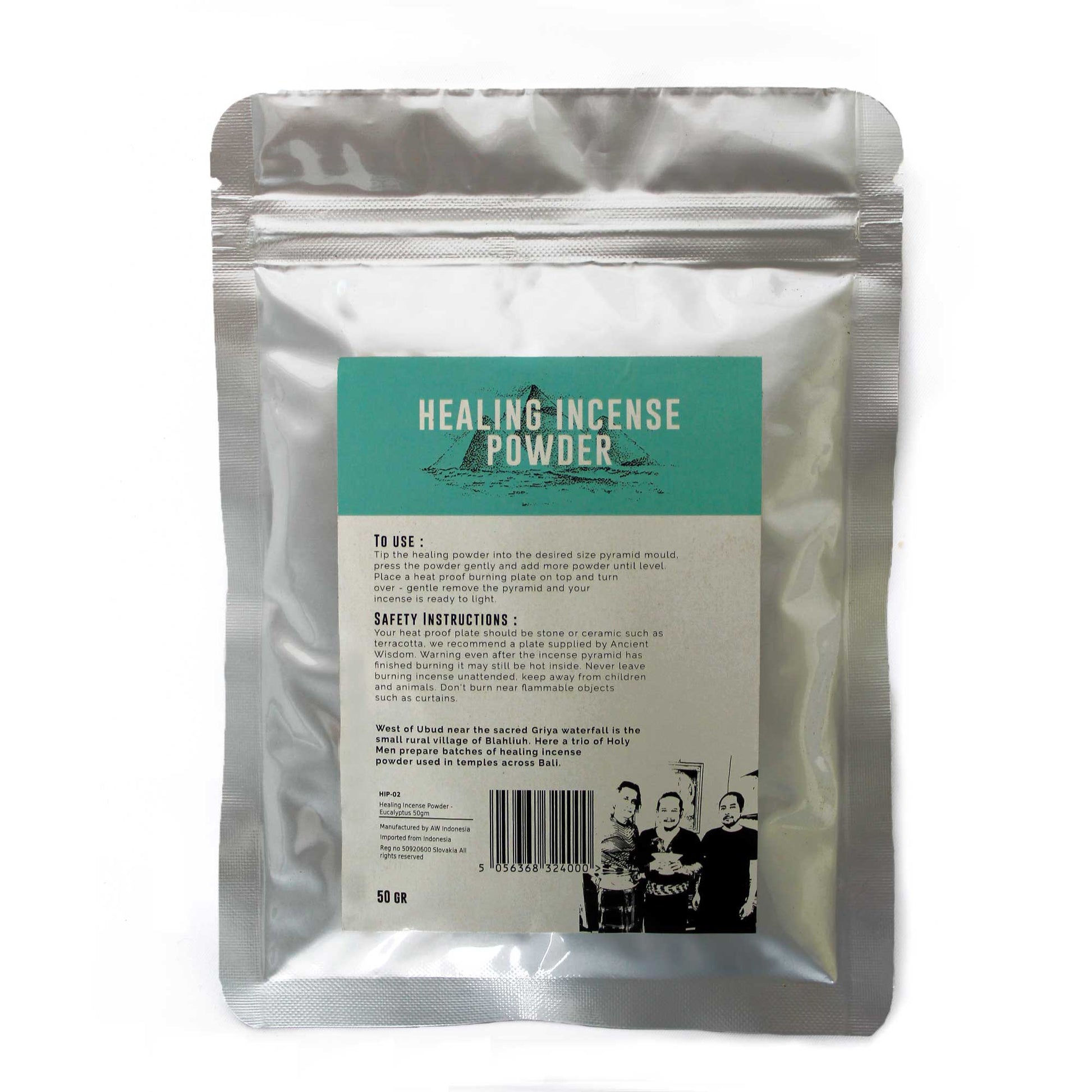 -2-Healing Incense Powder - Eucalyptus 50gm-2