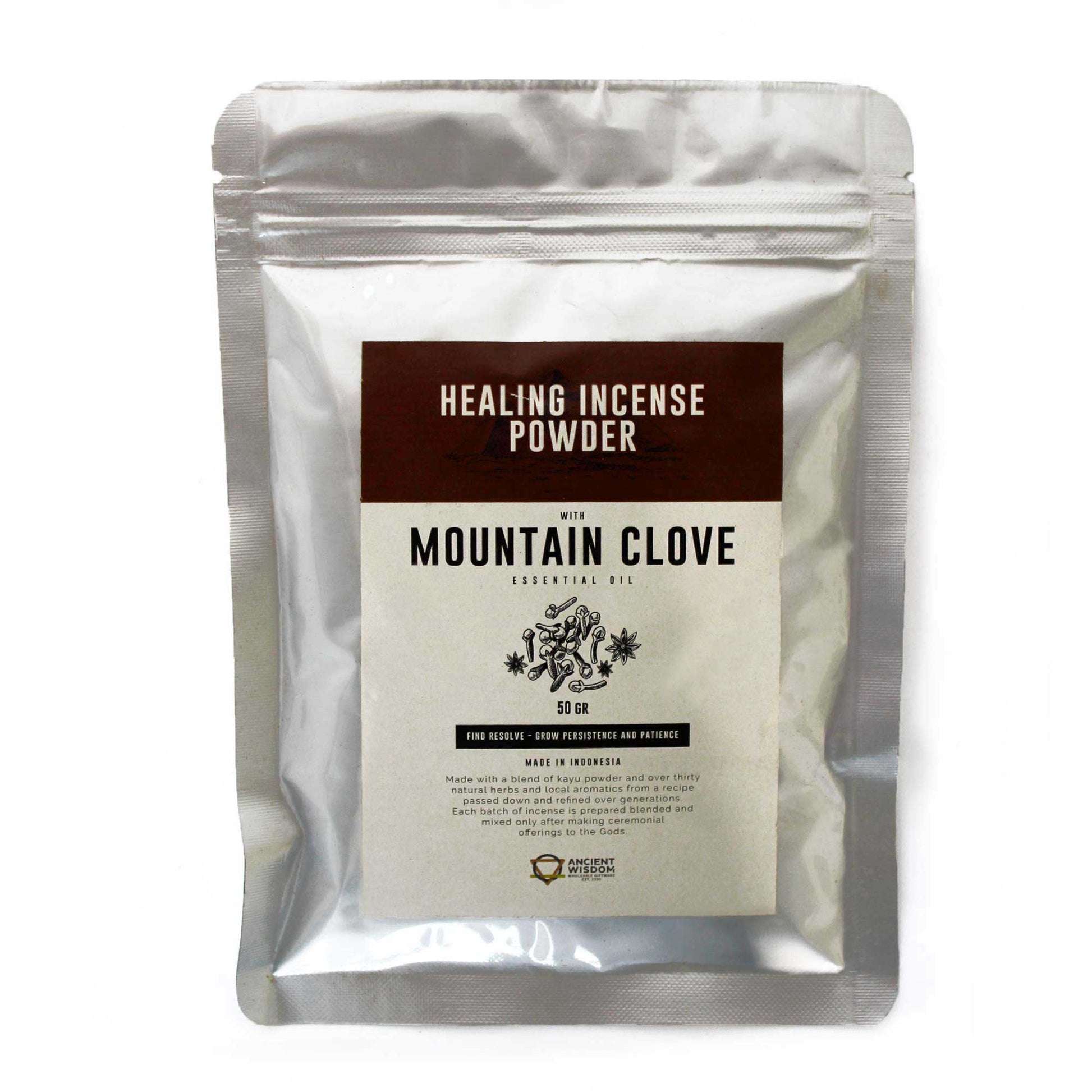 --Healing Incense Powder - Mountain Clove 50gm-