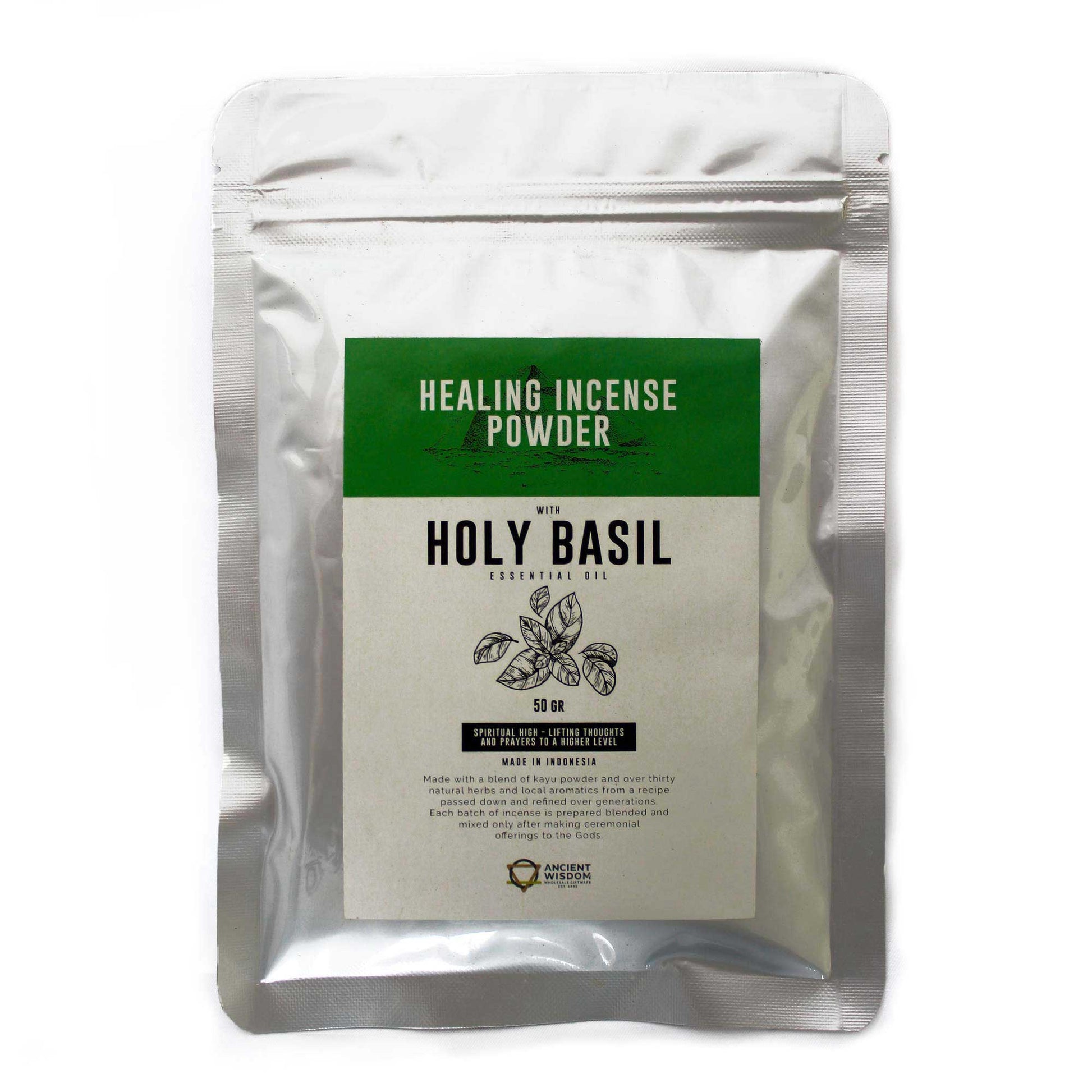 --Healing Incense Powder - Holy Basil 50gm-