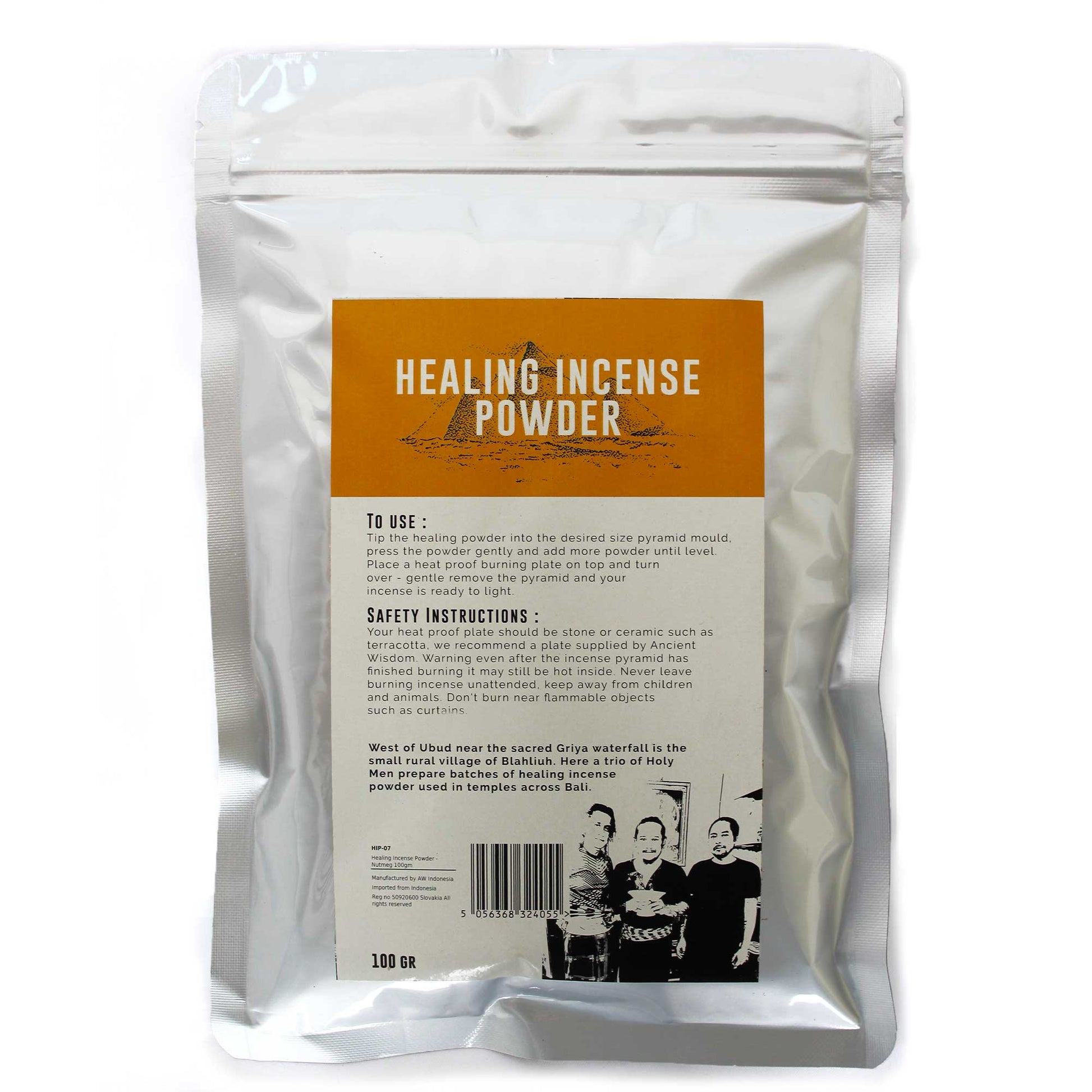 -2-Healing Incense Powder - Nutmeg 100gm-2