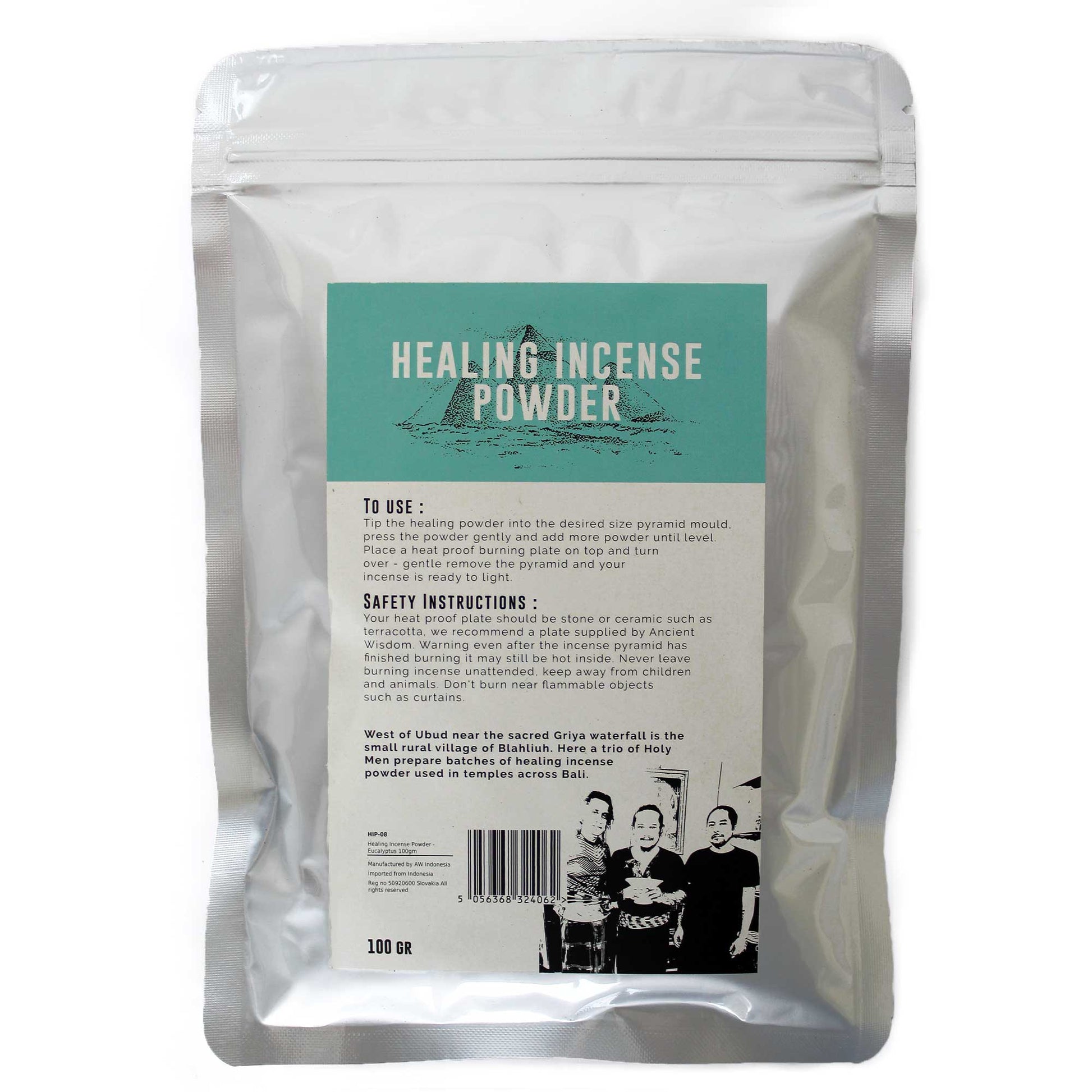 -2-Healing Incense Powder - Eucalyptus 100gm-2