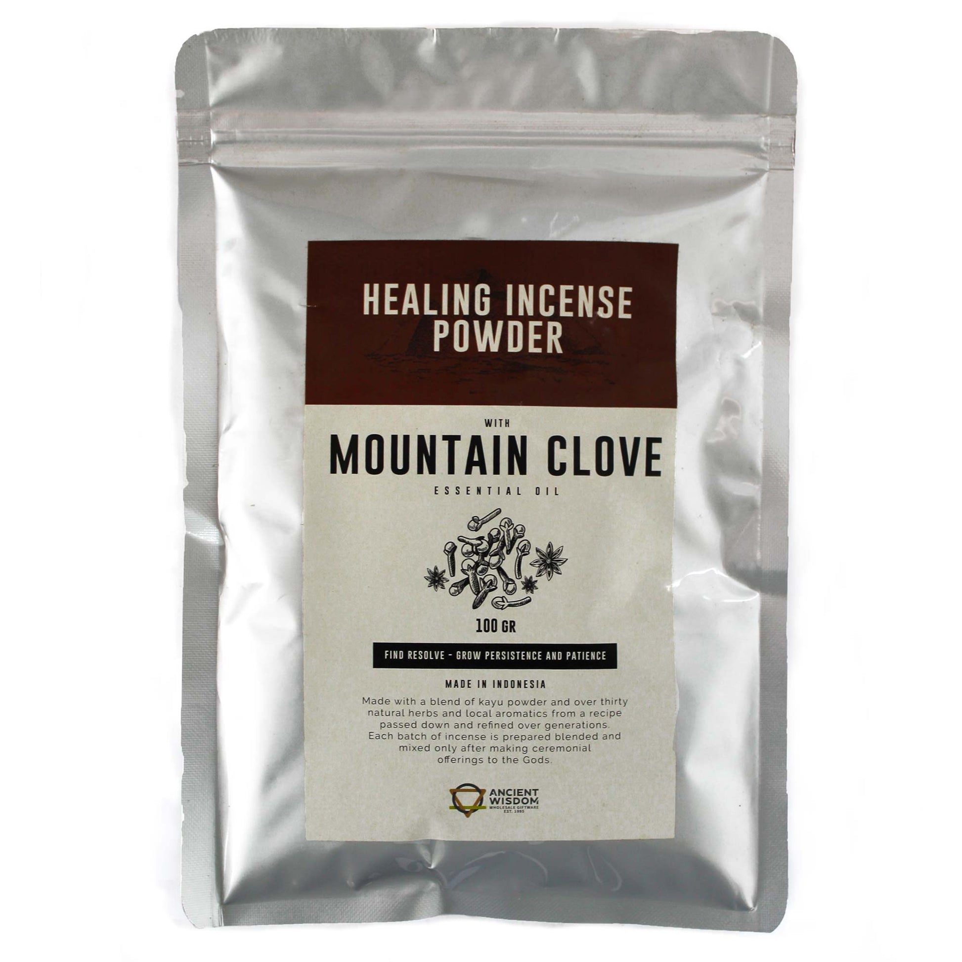 --Healing Incense Powder - Mountain Clove 100gm-