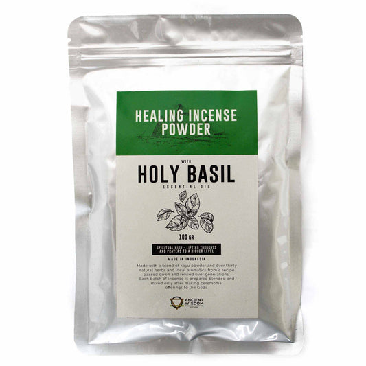 --Healing Incense Powder - Holy Basil 100gm-