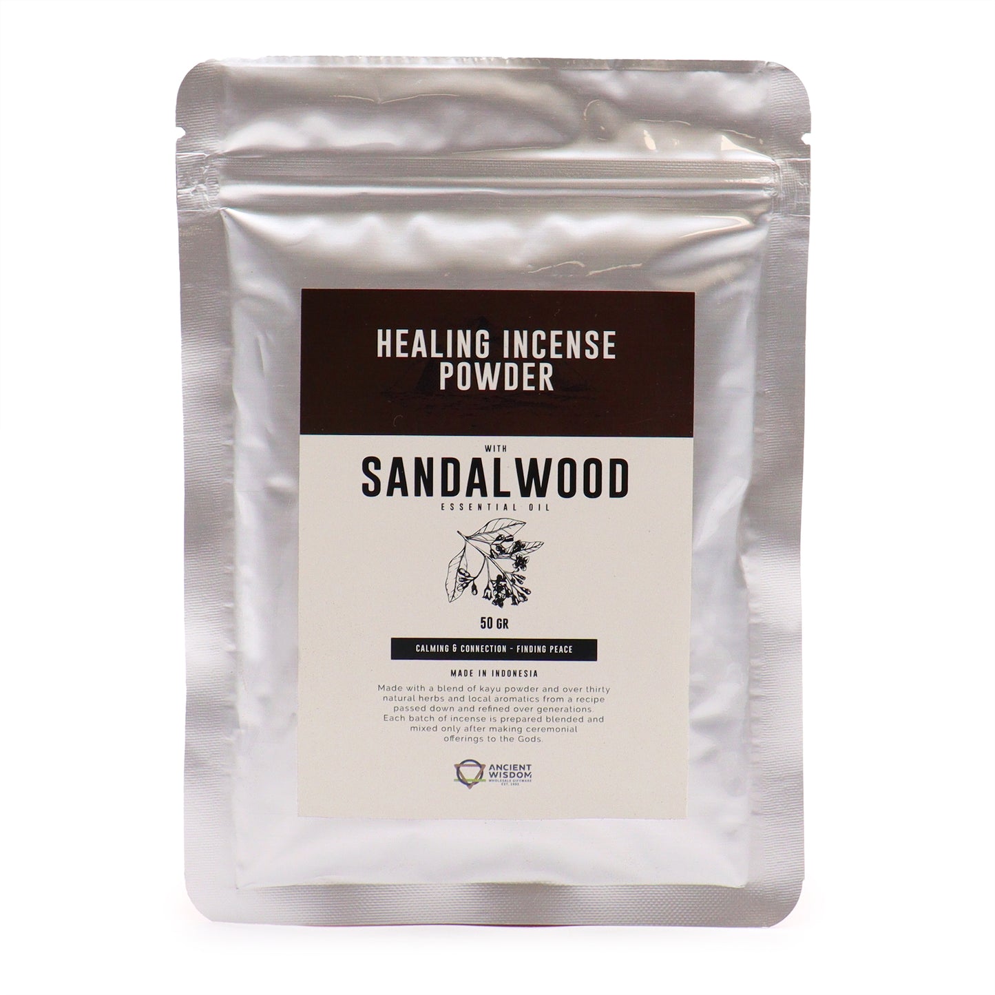 -1-Healing Incense Powder - Sandalwood 50gm-1