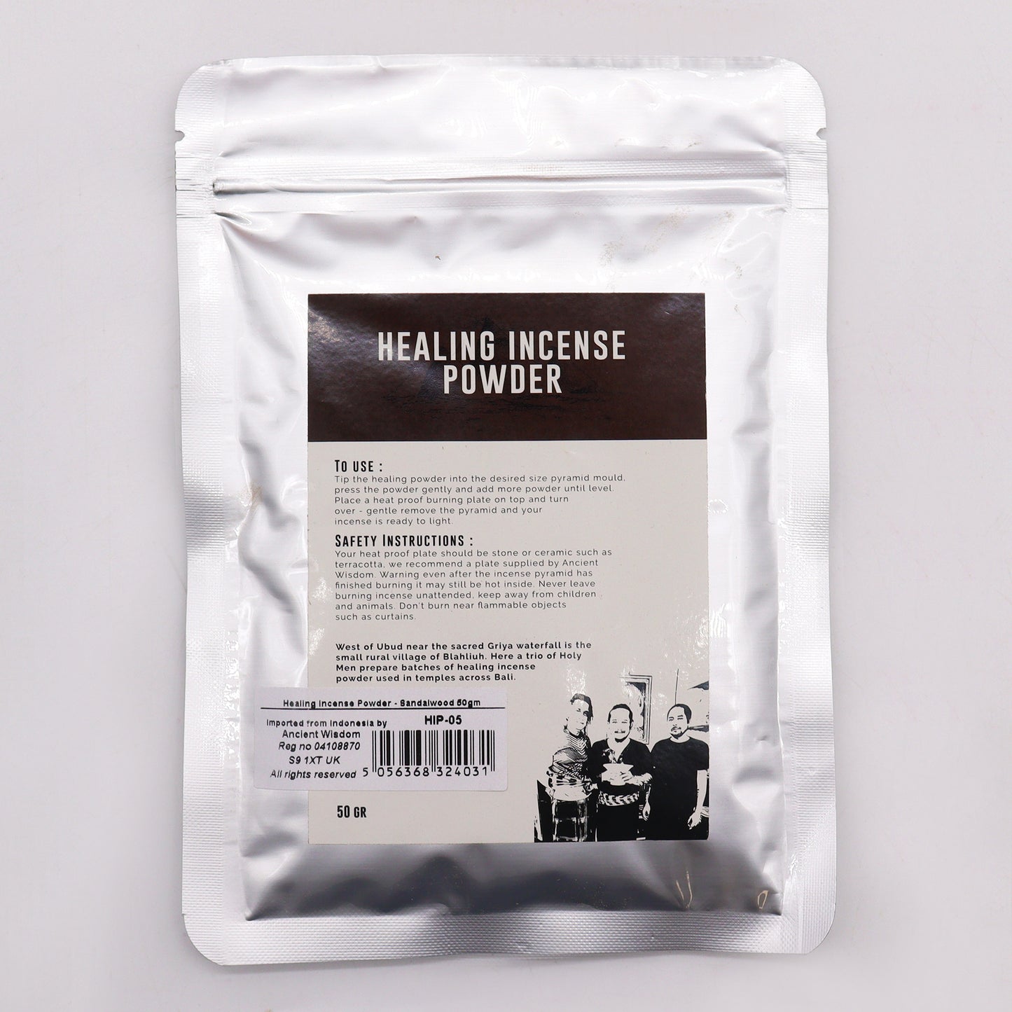 -2-Healing Incense Powder - Sandalwood 50gm-2