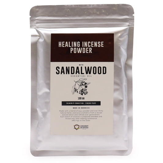 -1-Healing Incense Powder - Sandalwood 100gm-1