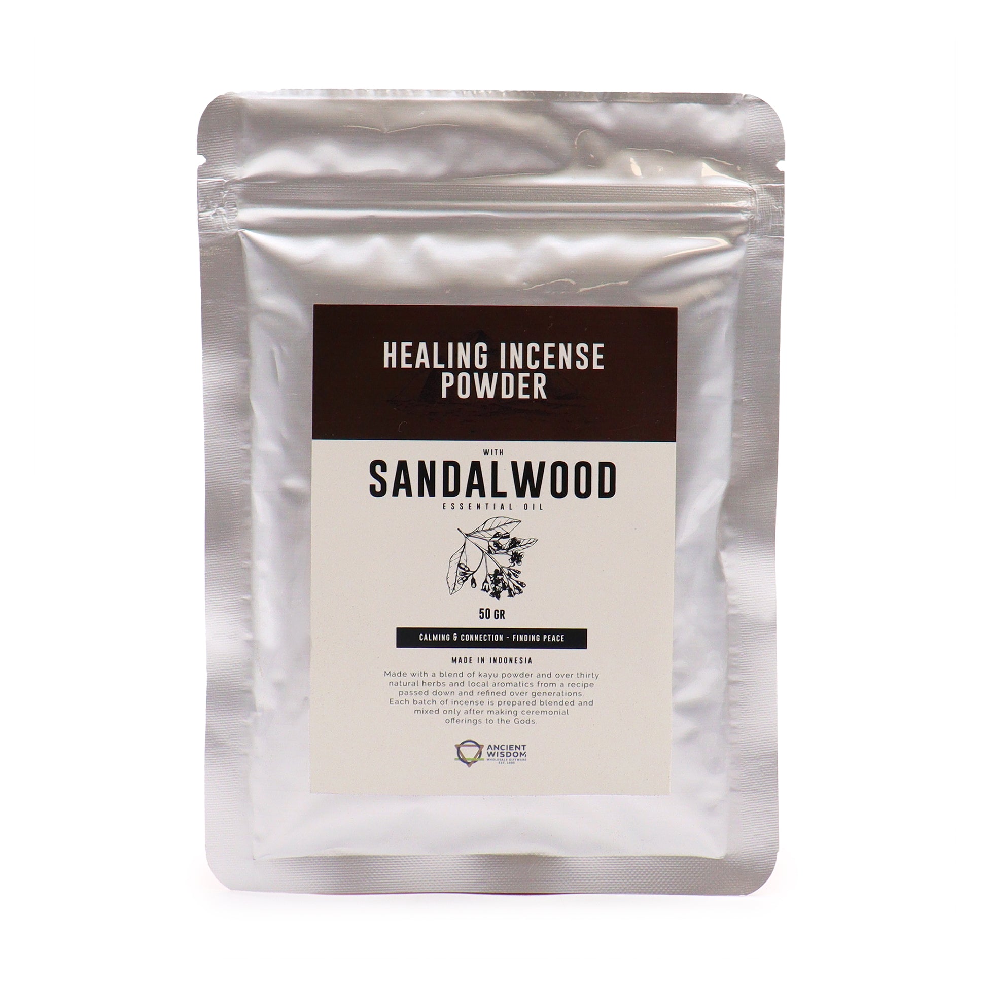 -3-Healing Incense Powder - Sandalwood 50gm-3