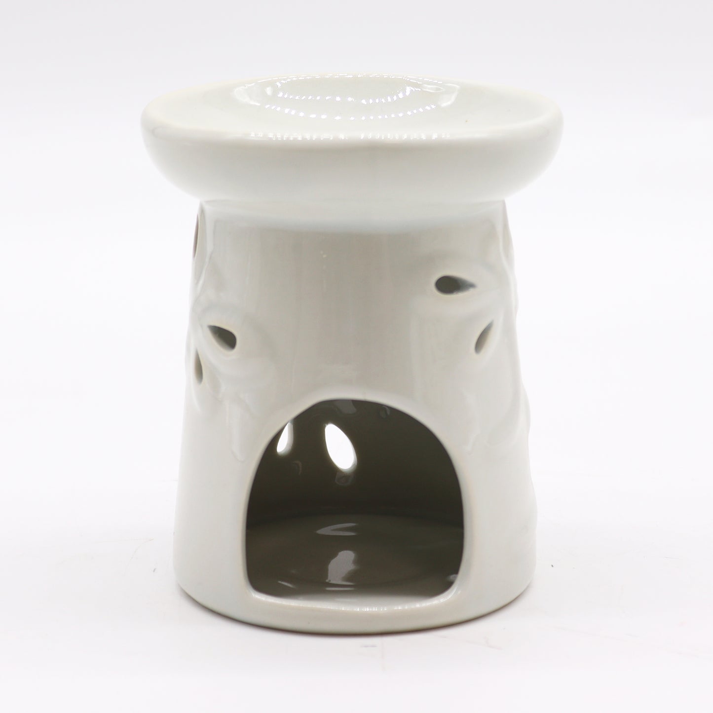 -1-Classic White Oil Burner - Dragonfly-1