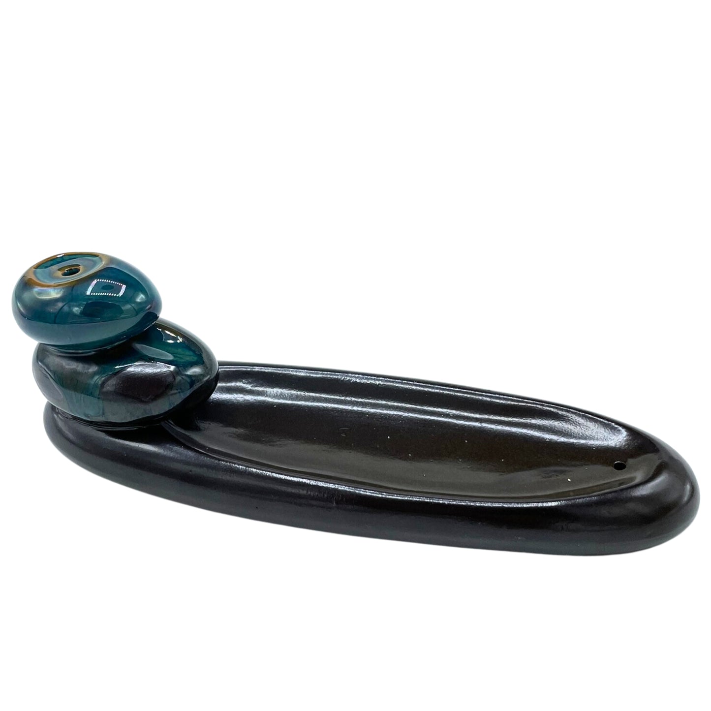 --Backflow Incense Burner - Zen Pebbles Classic-