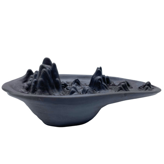 --Backflow Incense Burner - Mountain Scape-