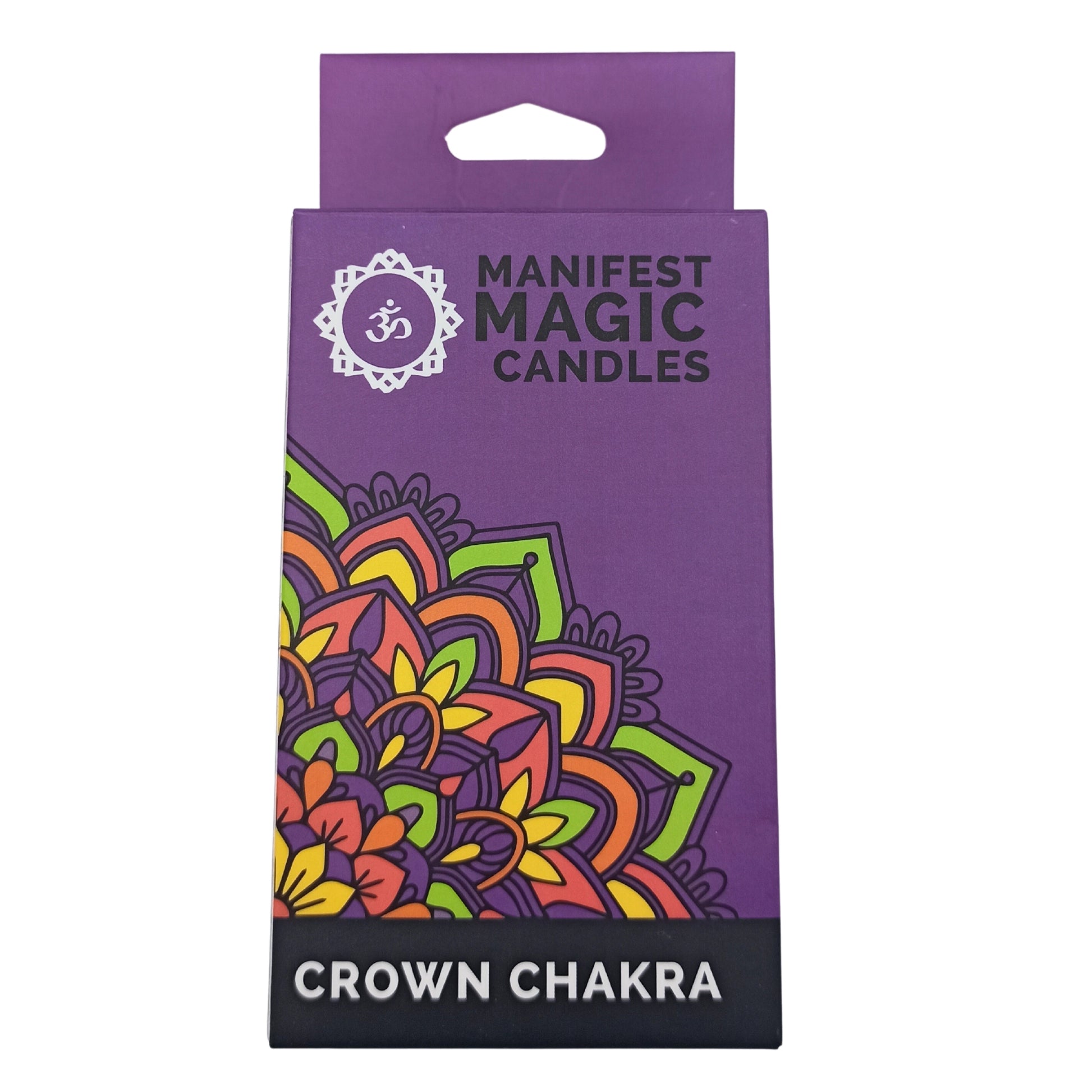 --Manifest Magic Candles (pack of 12) - Violet - Crown Chakra-