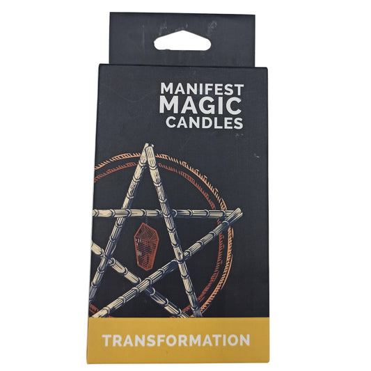 --Manifest Magic Candles (pack of 12) - Black-