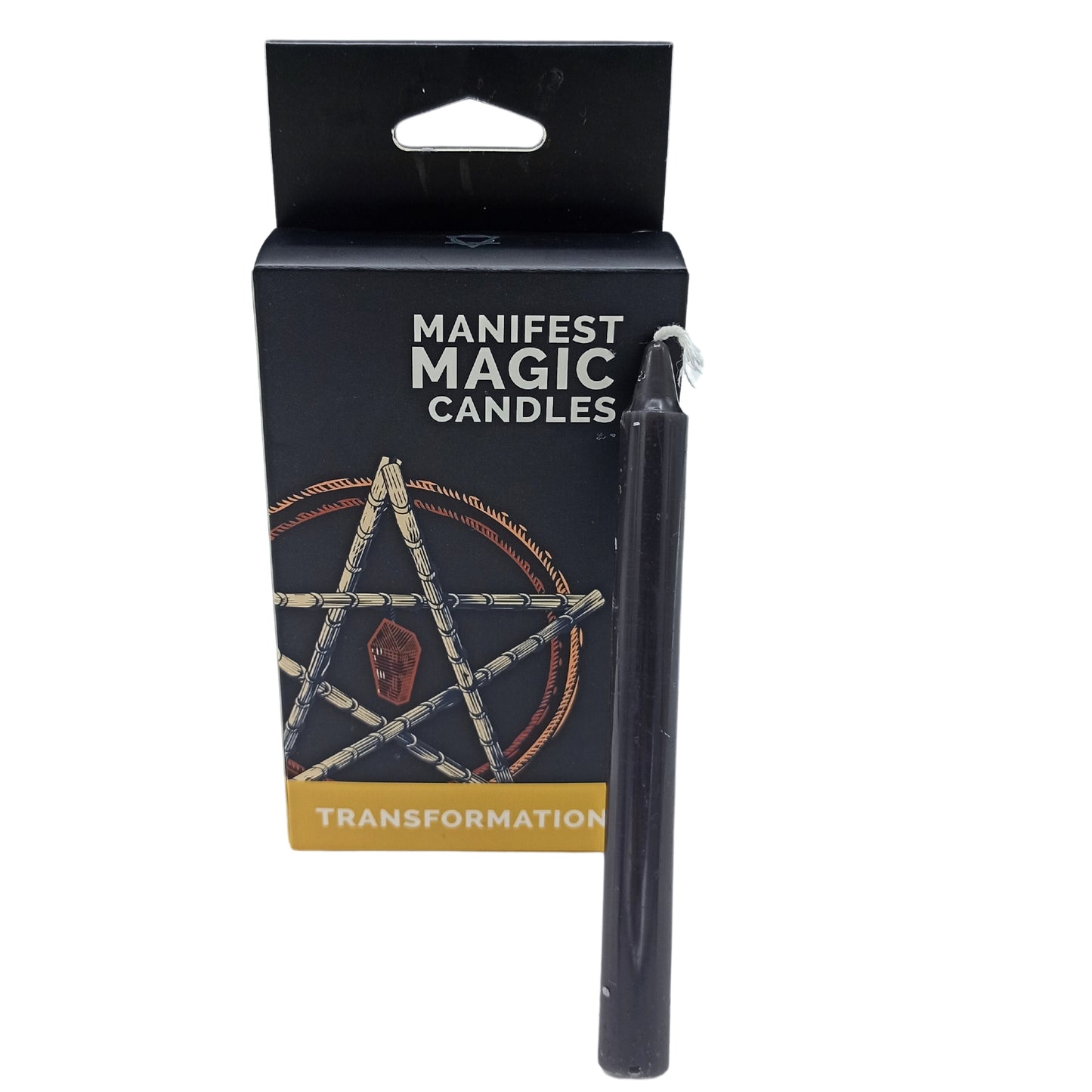 -1-Manifest Magic Candles (pack of 12) - Black-1