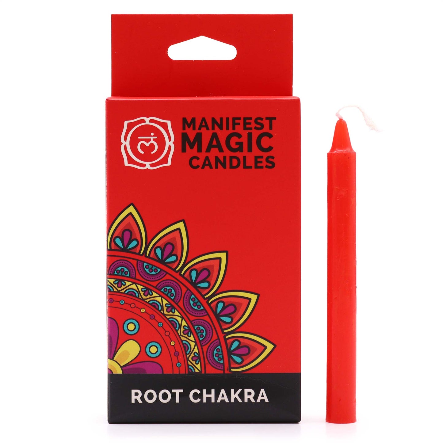 -3-Manifest Magic Candles (pack of 12) - Red - Root Chakra-3