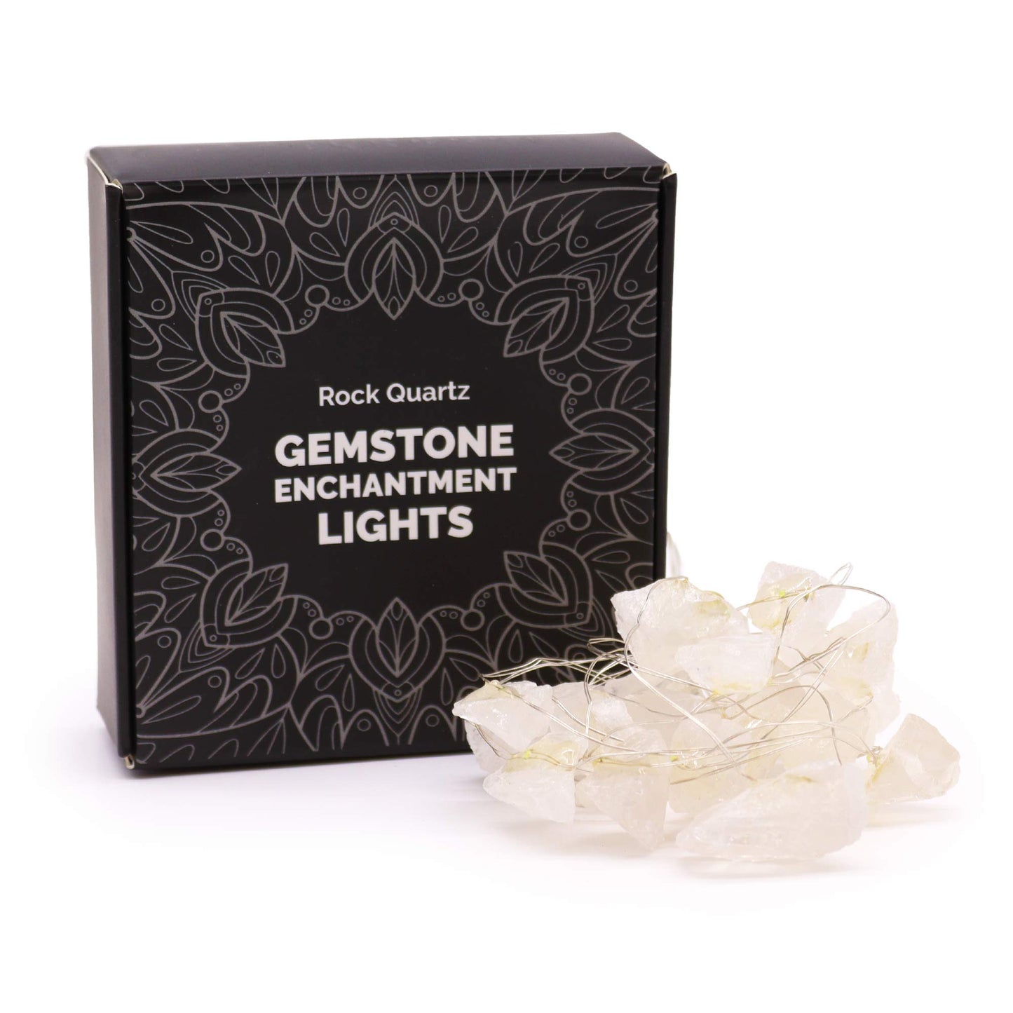 --Gemstone Enchantment Lights - Rock Quartz-