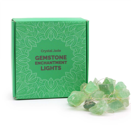 --Gemstone Enchantment Lights - Crystal Jade-