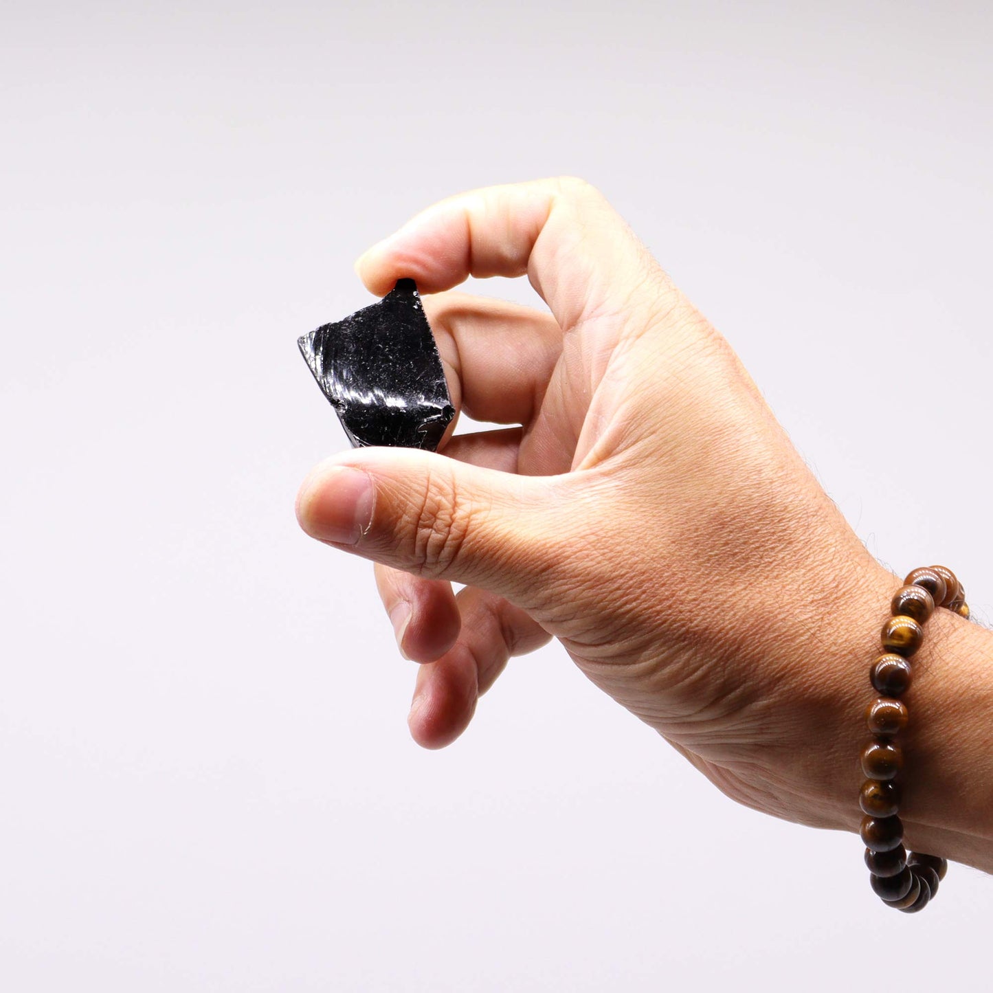 -3-Raw Crystals (500gm) - Black Agate-3