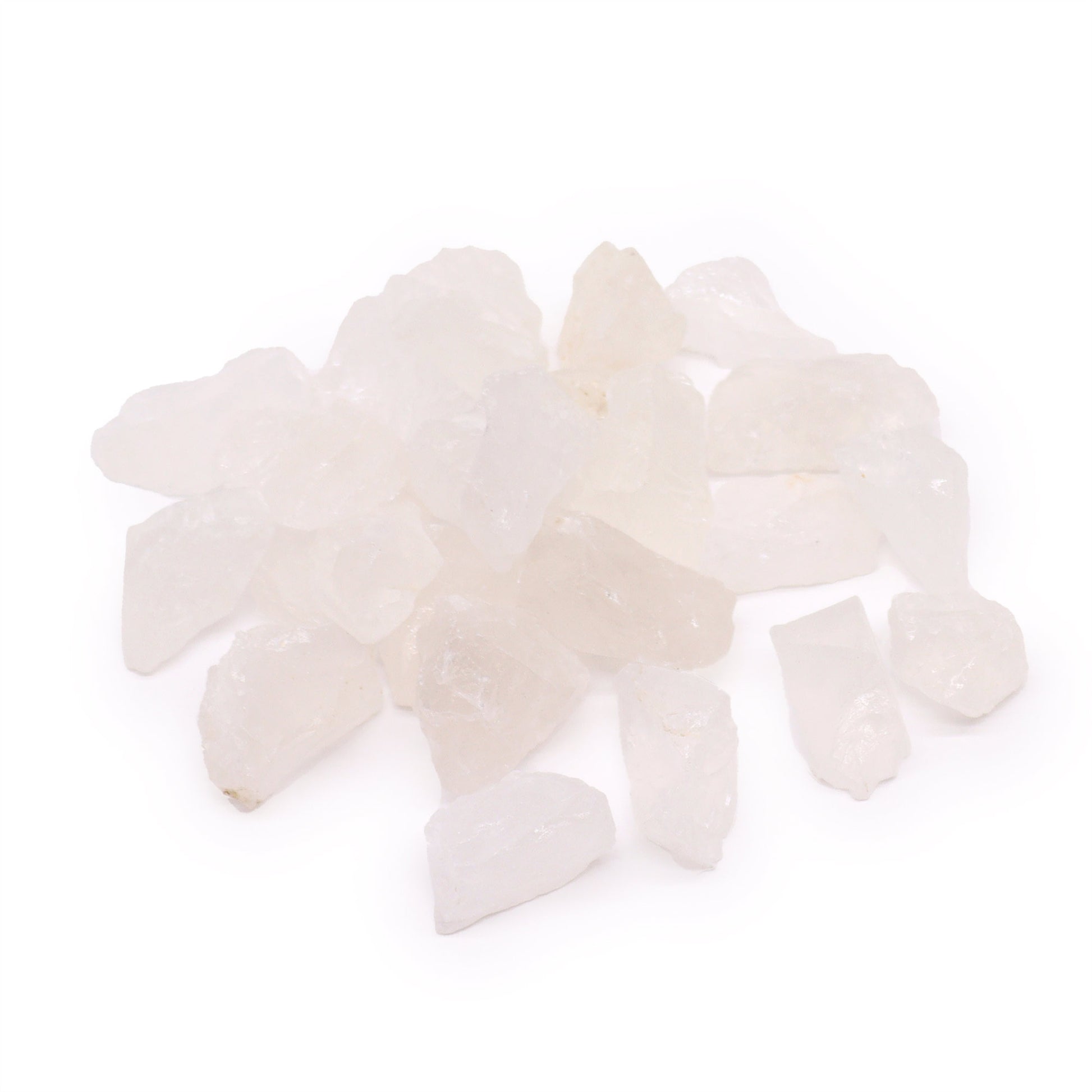 --Raw Crystals (500gm) - Rock Quartz-