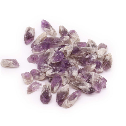 --Raw Crystals (500gm) - Amethyst Rough Points-