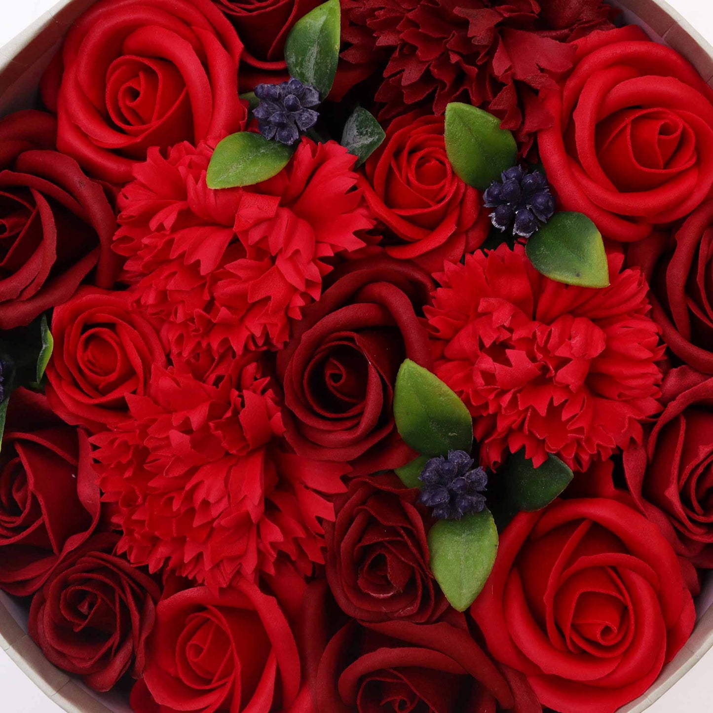 -3-Round Box - Classic Red Roses-3