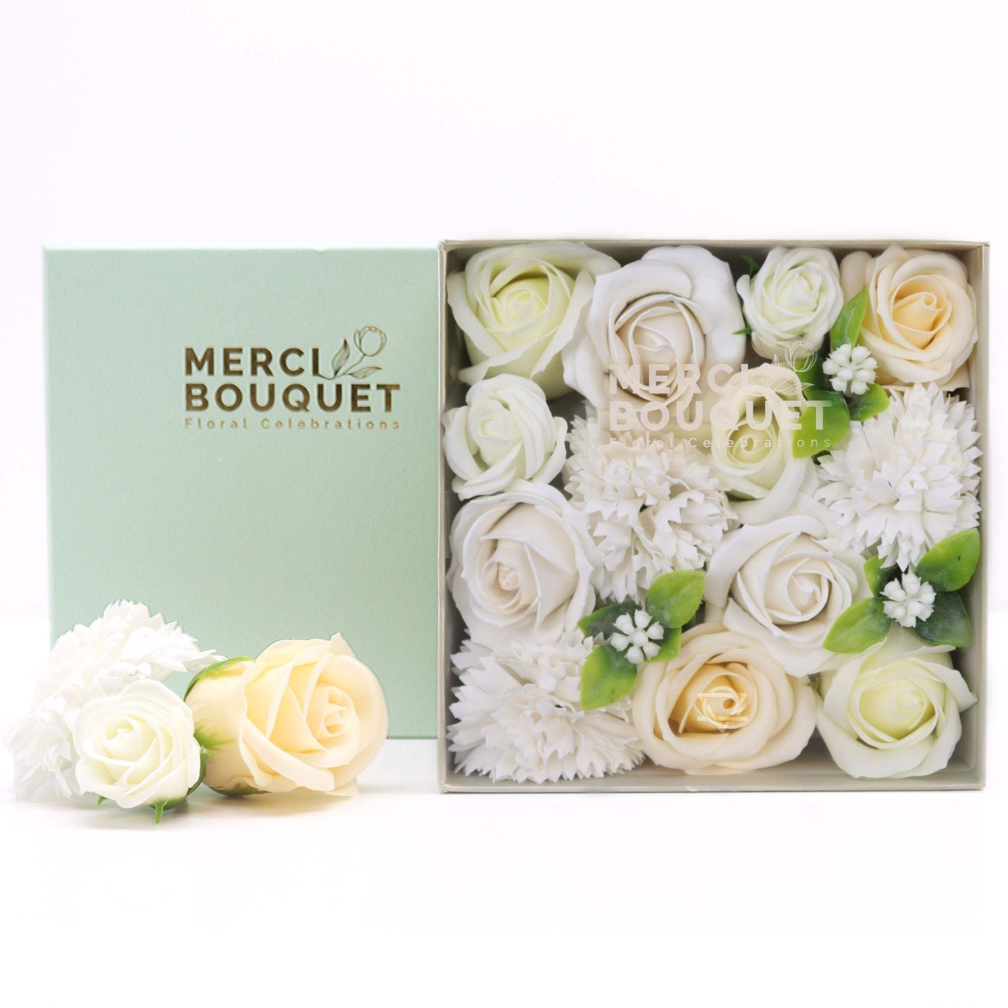 -1-Square Box - Wedding Blessings - White & Ivory-1