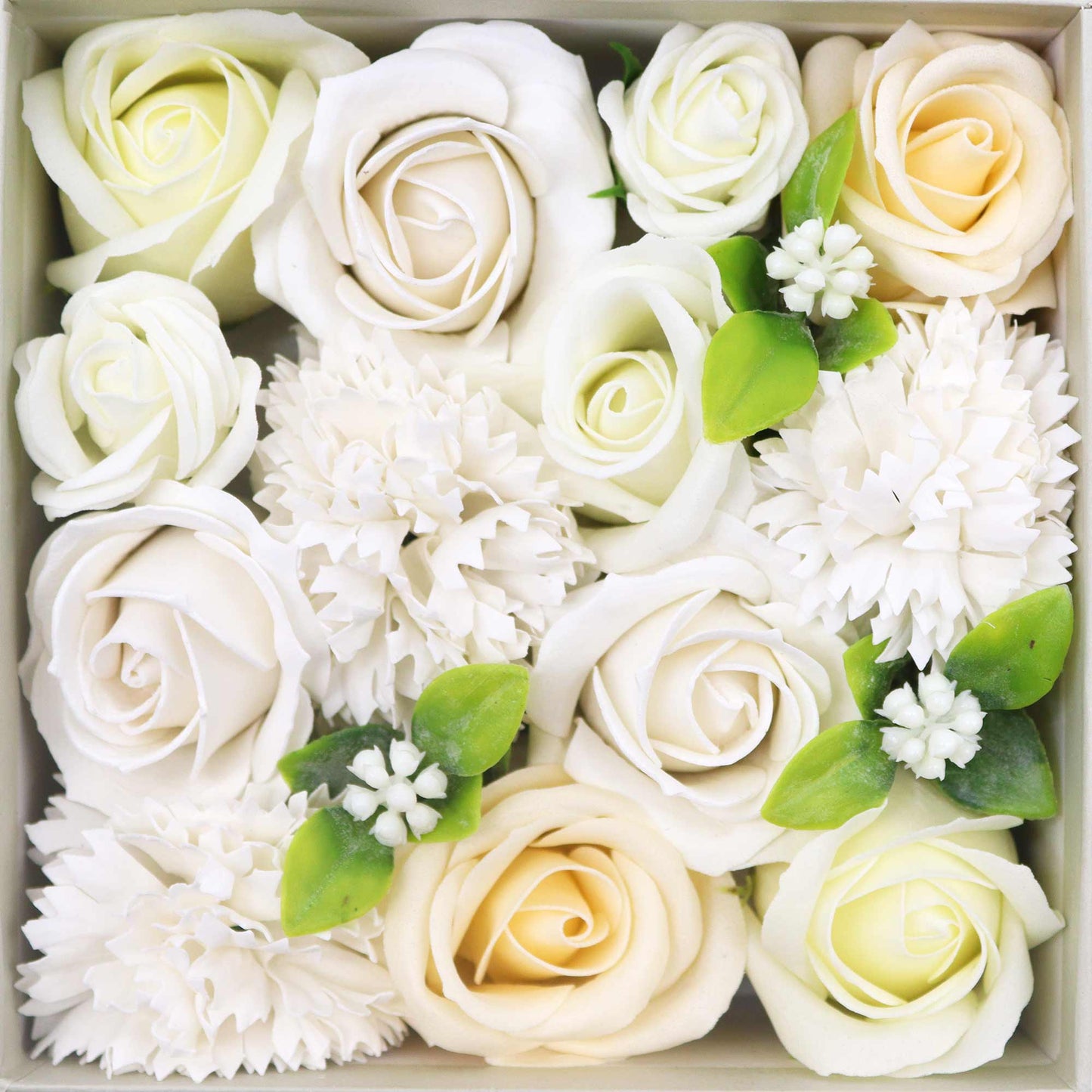 -3-Square Box - Wedding Blessings - White & Ivory-3