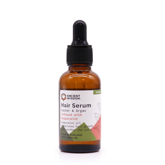 --Organic Hair Serum 30ml - Peppermint-